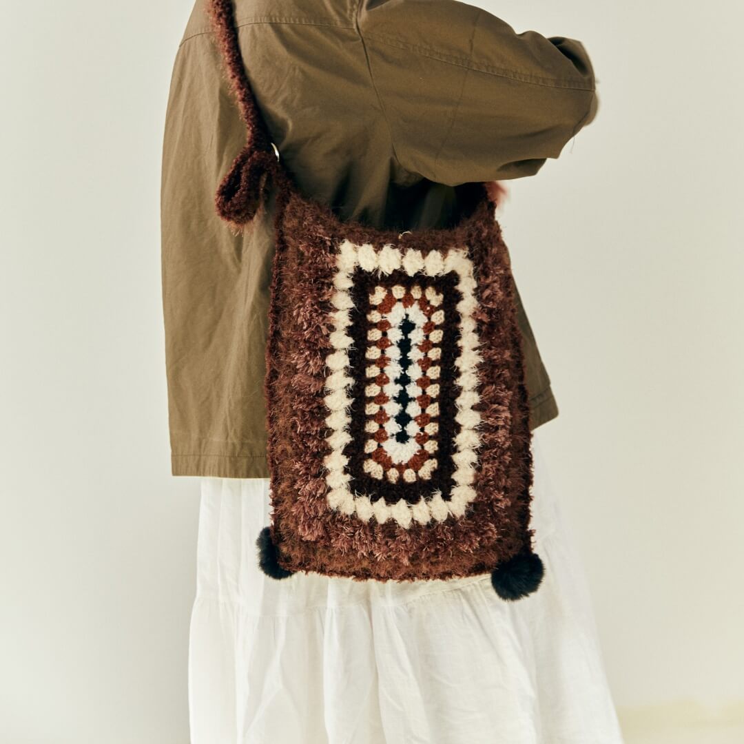Vintage Grid Bag
