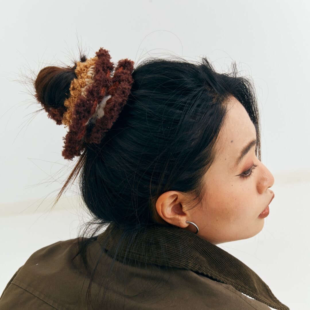 Vintage grid hairband