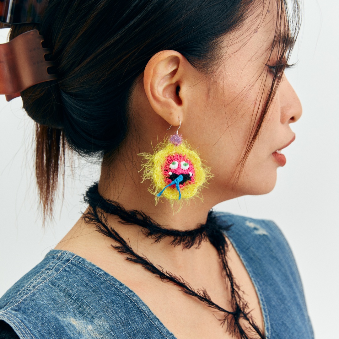 handmade jewelry  unique accessories Blooming Prosperity Earrings-feeky