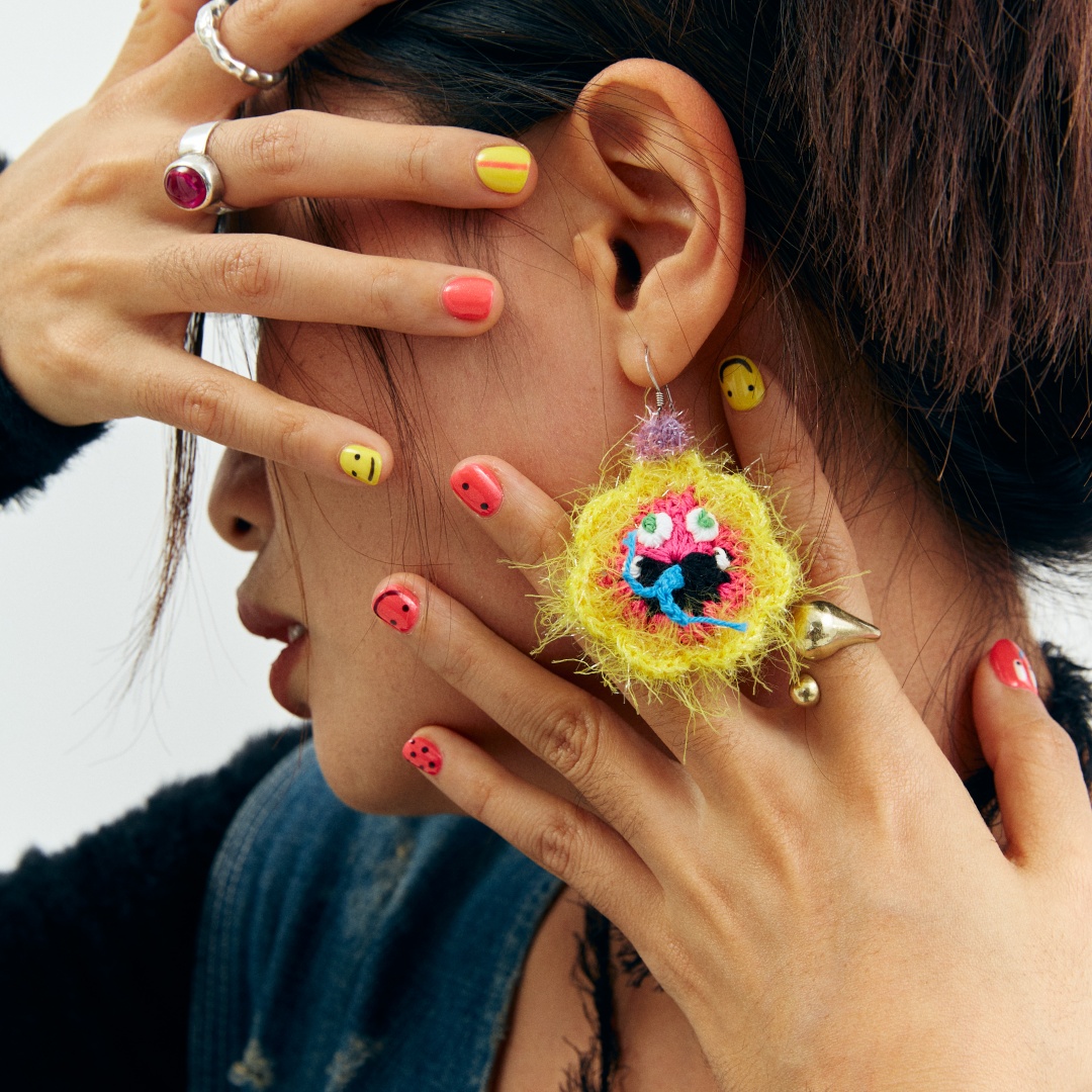 handmade jewelry  unique accessories Blooming Prosperity Earrings-feeky