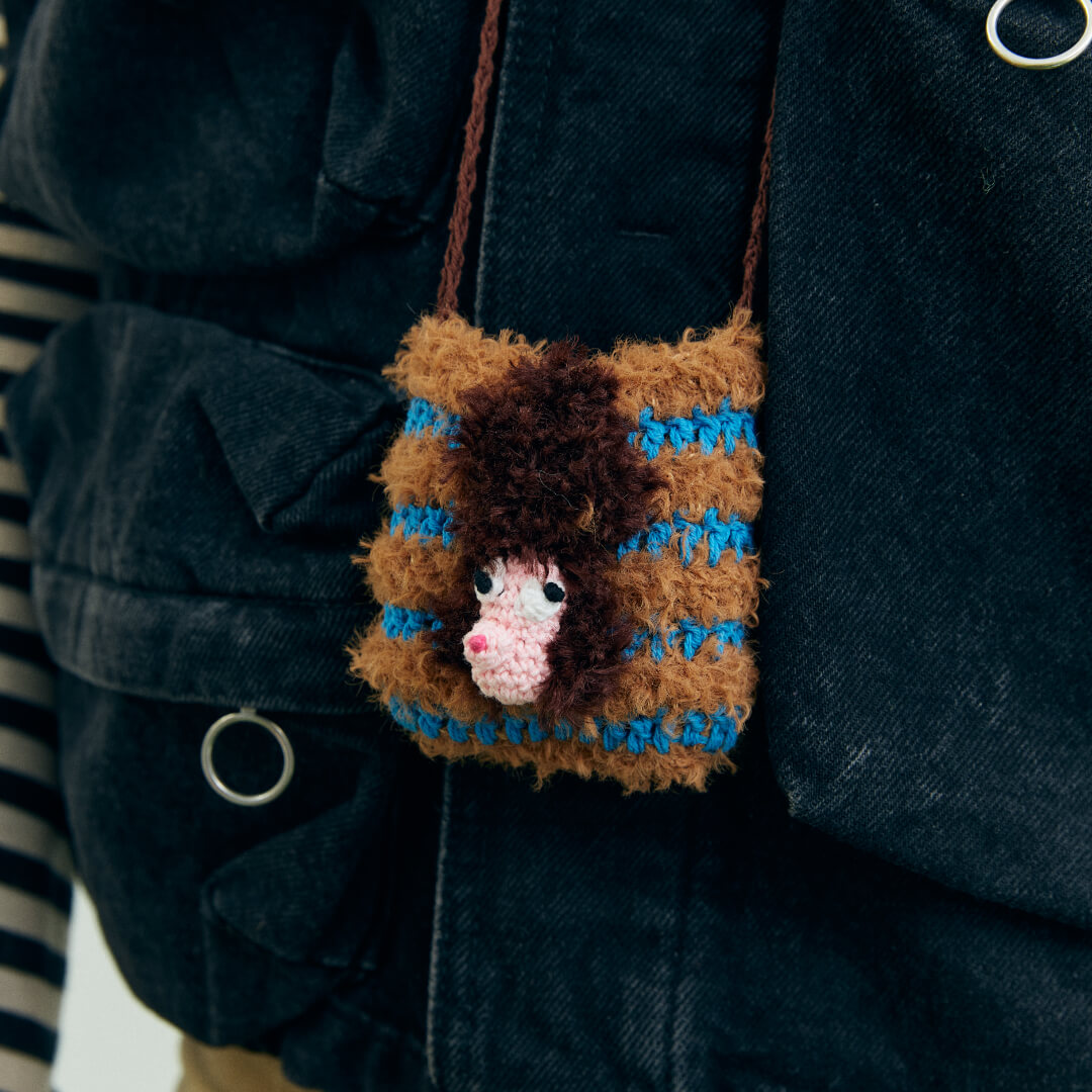 handmade jewelry  unique accessories Dog Earphones Bag-feeky