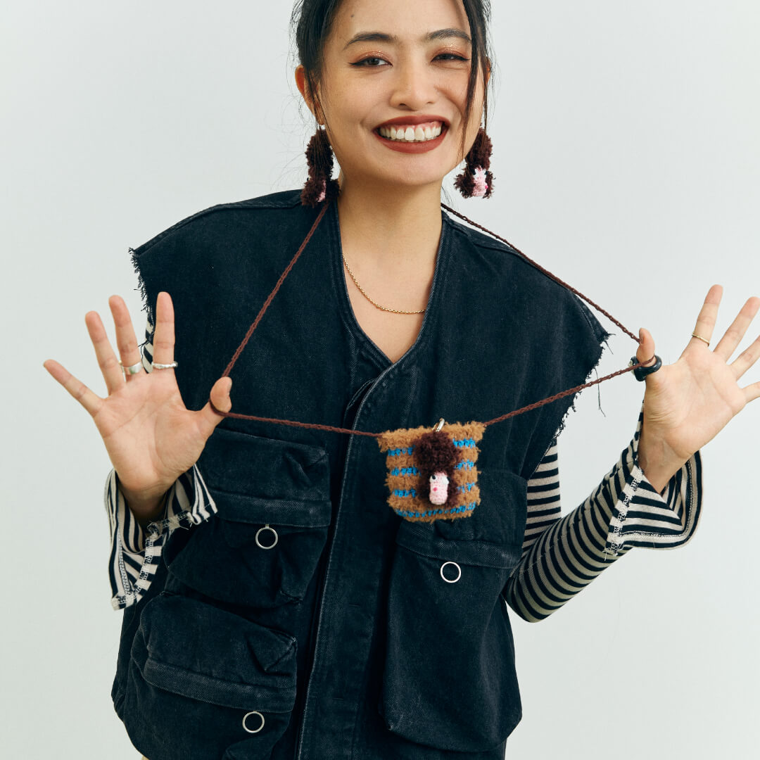 handmade jewelry  unique accessories Dog Earphones Bag-feeky