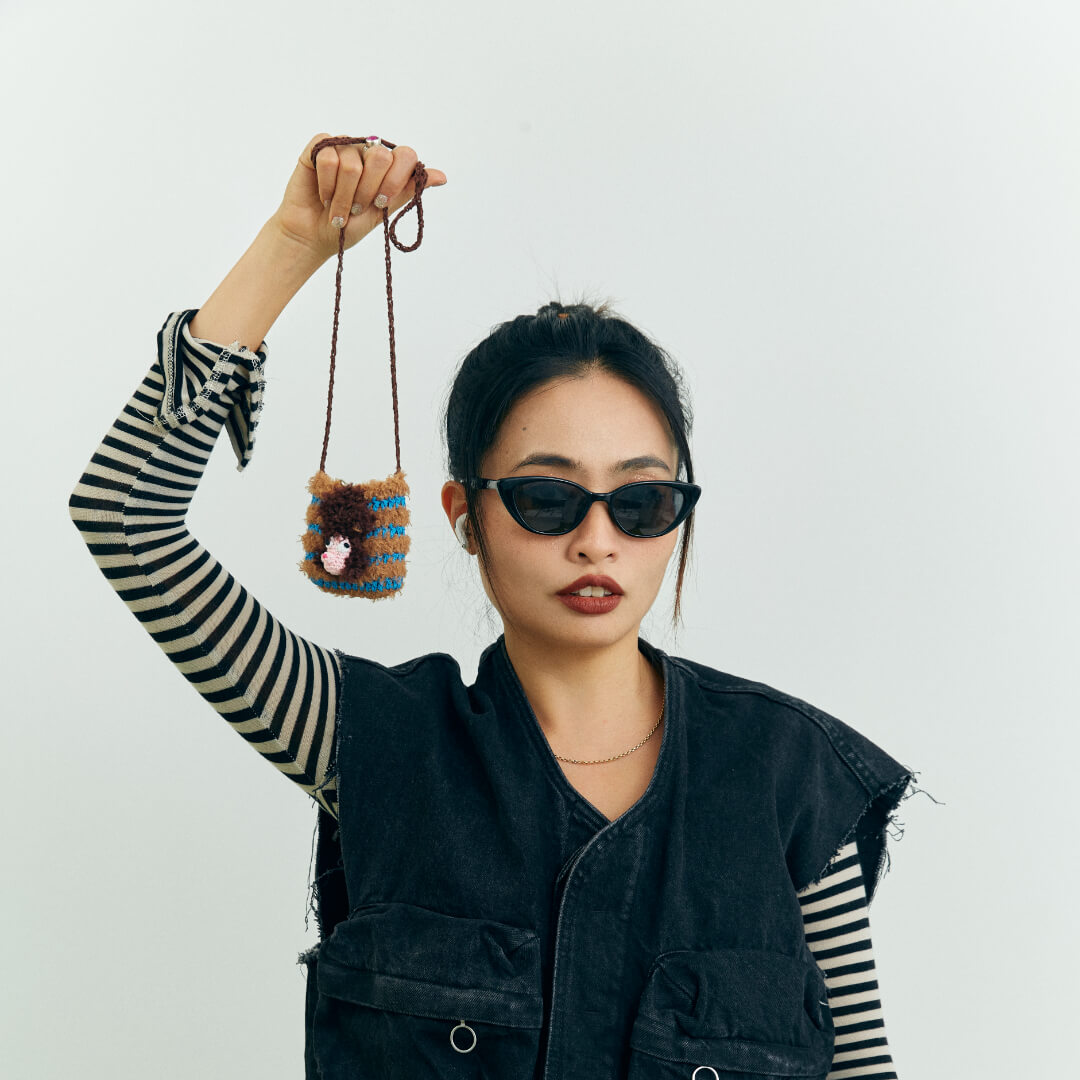 handmade jewelry  unique accessories Dog Earphones Bag-feeky