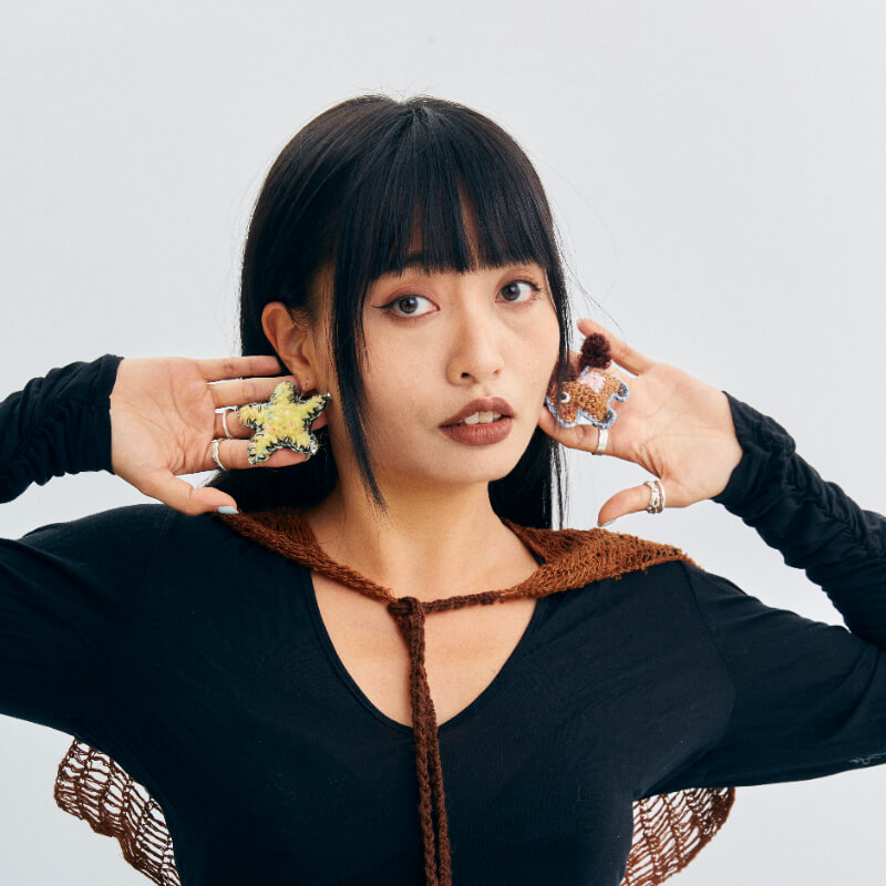 Little Pony Yellow Star Earrings