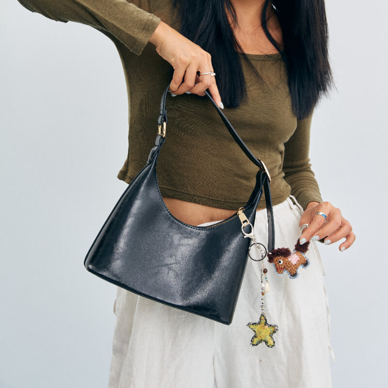 Little Pony Yellow Star Keychain