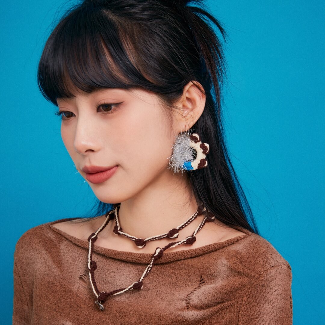 Refreshing coffee earrings