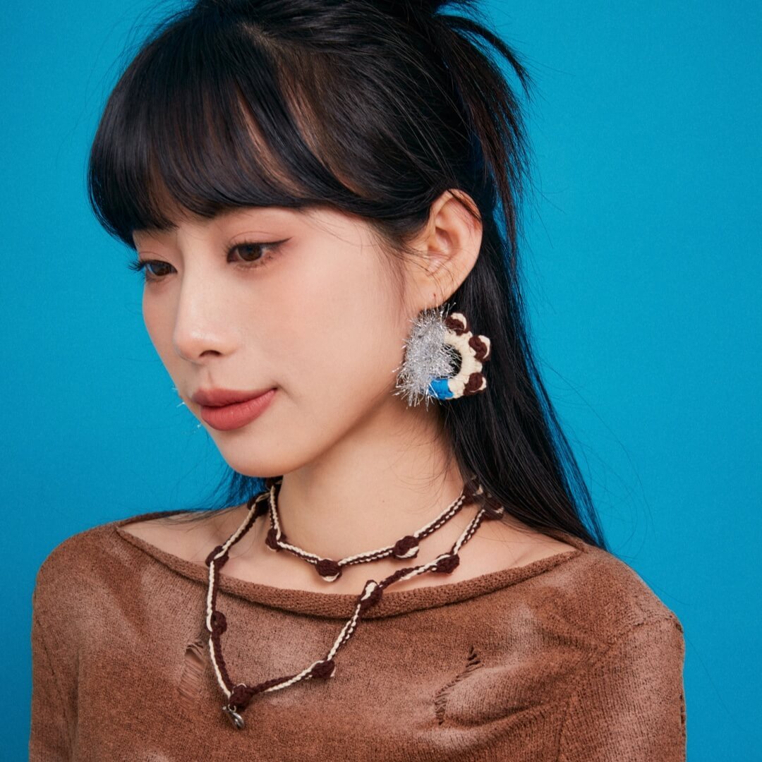 Refreshing coffee earrings