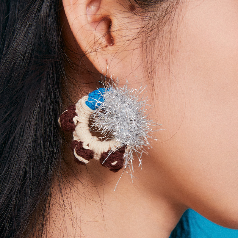 Refreshing coffee earrings