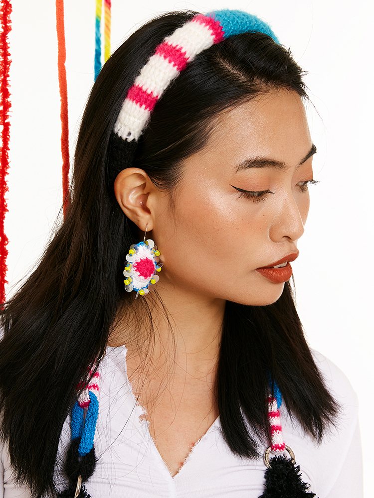 Color block headband-feeky
