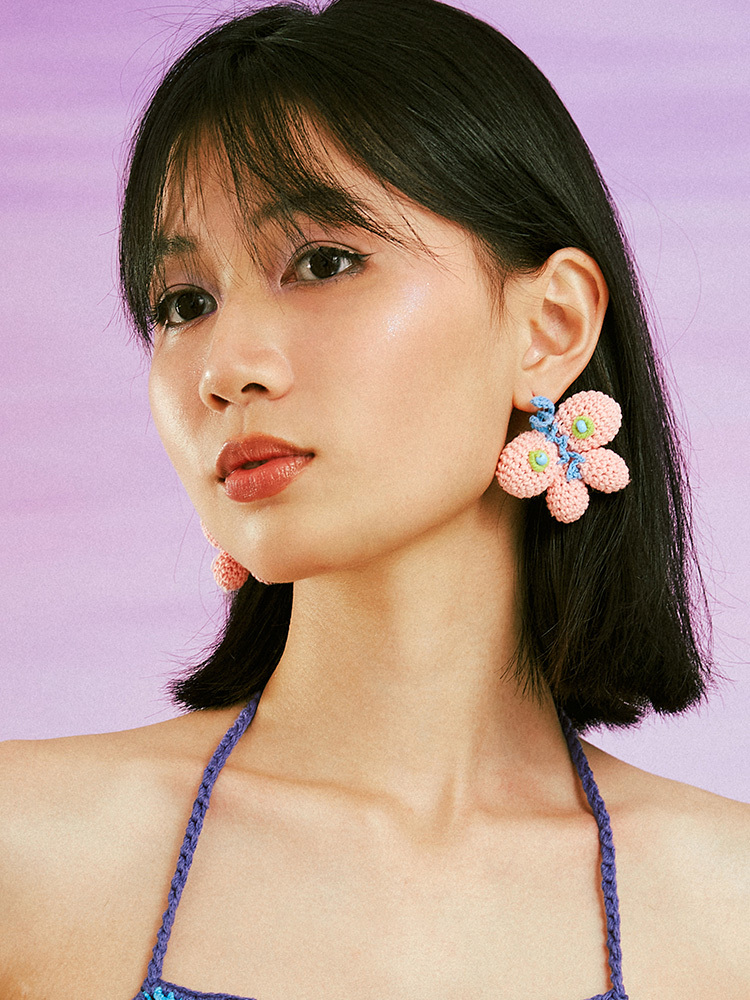 Candy Butterfly Earrings-feeky