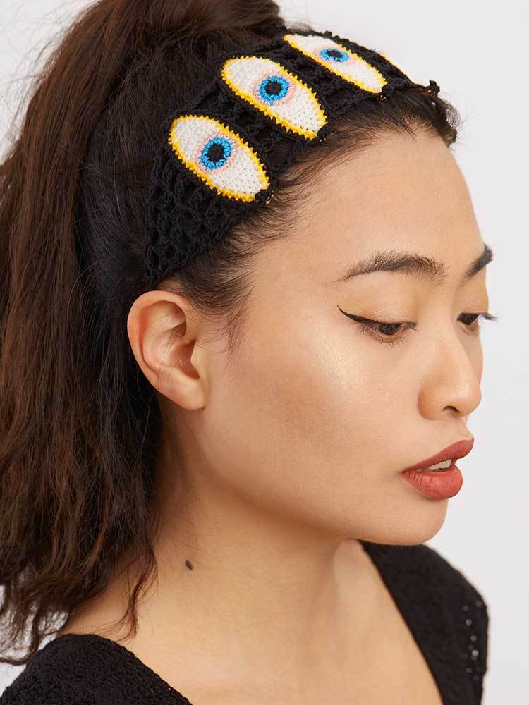 Lots of eye headbands-feeky