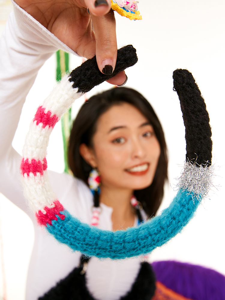 Color block headband-feeky