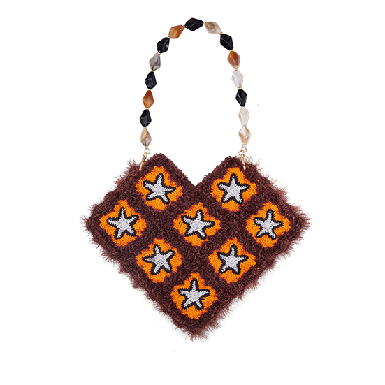 Hand-Crocheted | Star Bag- Artisan Hand-Crocheted--feeky-Unique Sustainable Fashion