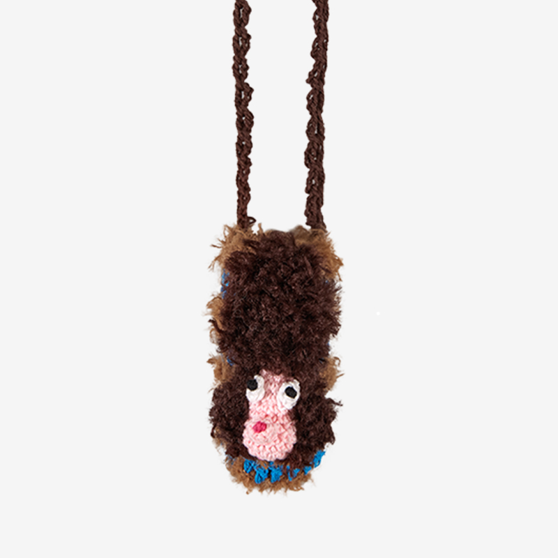 Dog lipstick bag