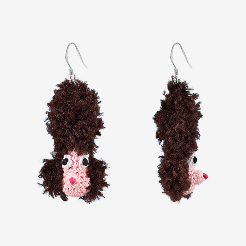 Dog Earrings