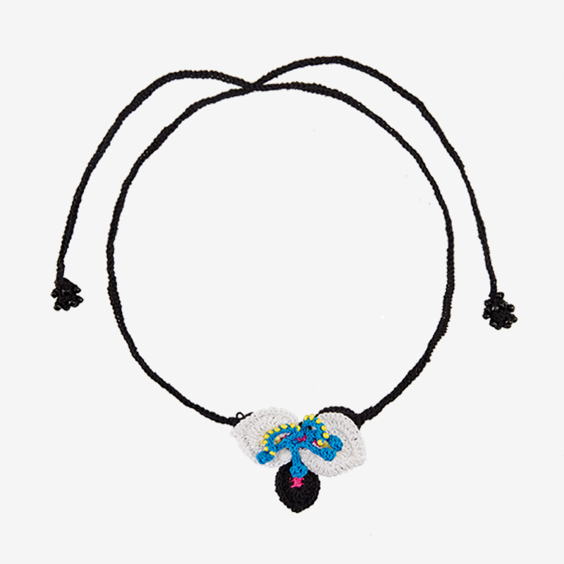 Butterfly Orchid Necklace