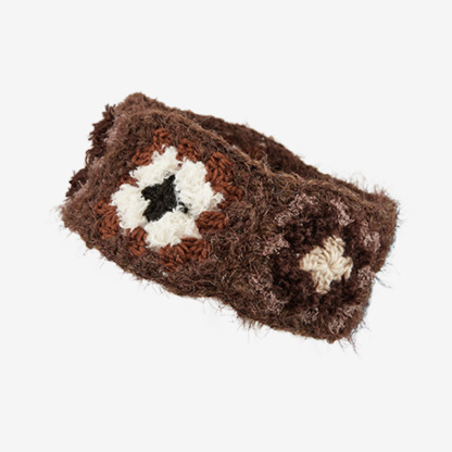 Vintage grid headband