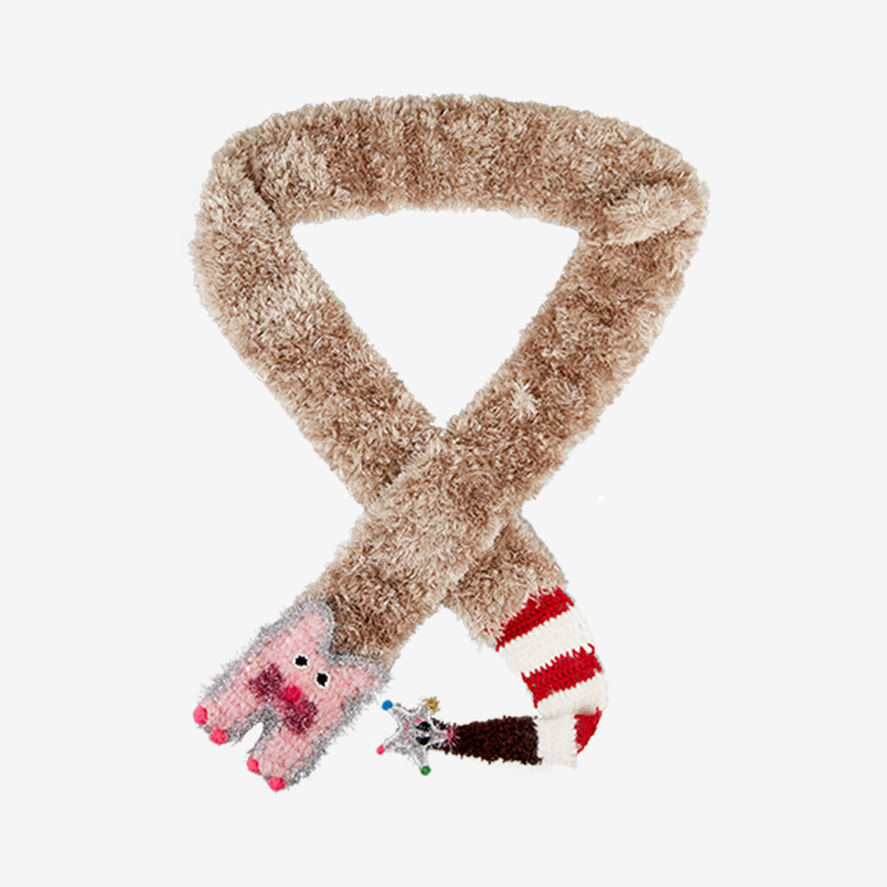 handmade jewelry  unique accessories Cat star scarf-feeky