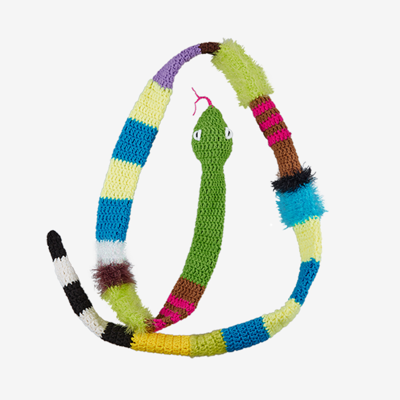 handmade jewelry  unique accessories Snake scarf-feekyFashion items,handmade,Original DIY Crochet
