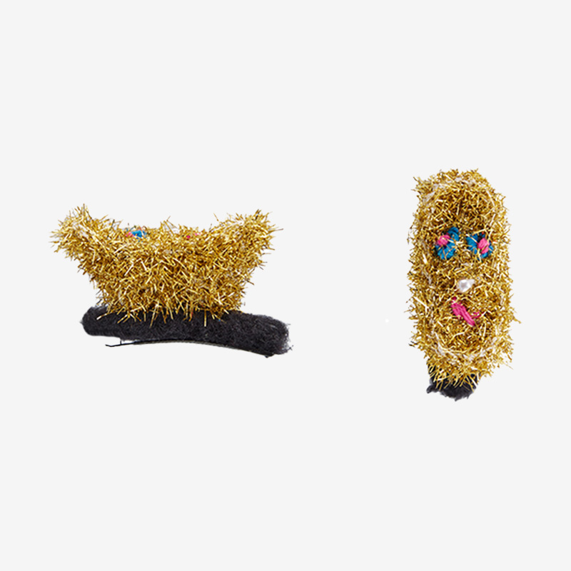 Gold Yuanbao Hair Clip