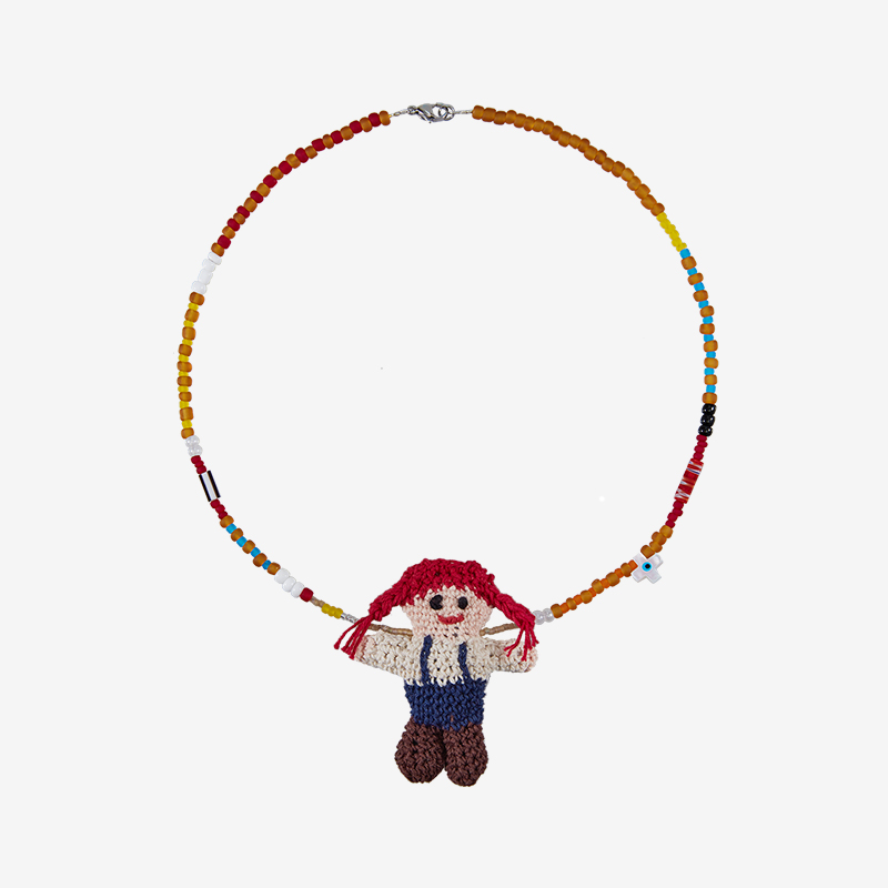 handmade jewelry  unique accessories Cute Girls Necklace-feeky