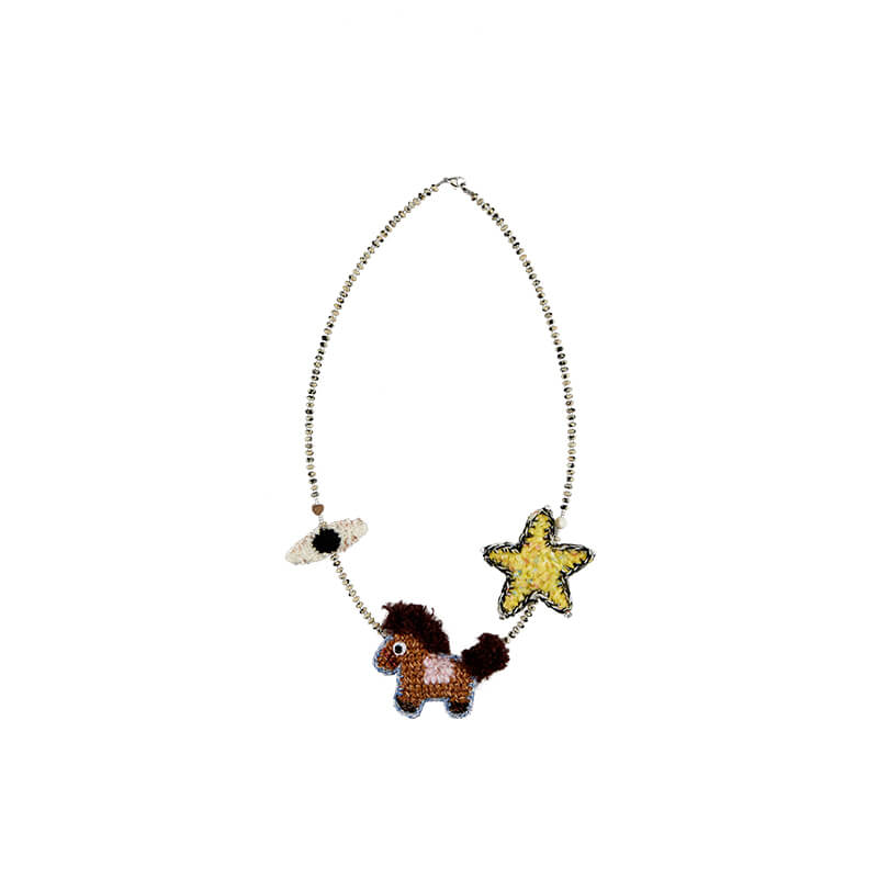Little Pony Yellow Star Necklace