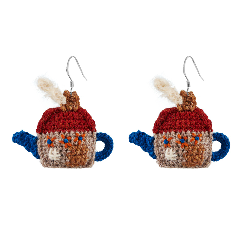 Teapot Earrings