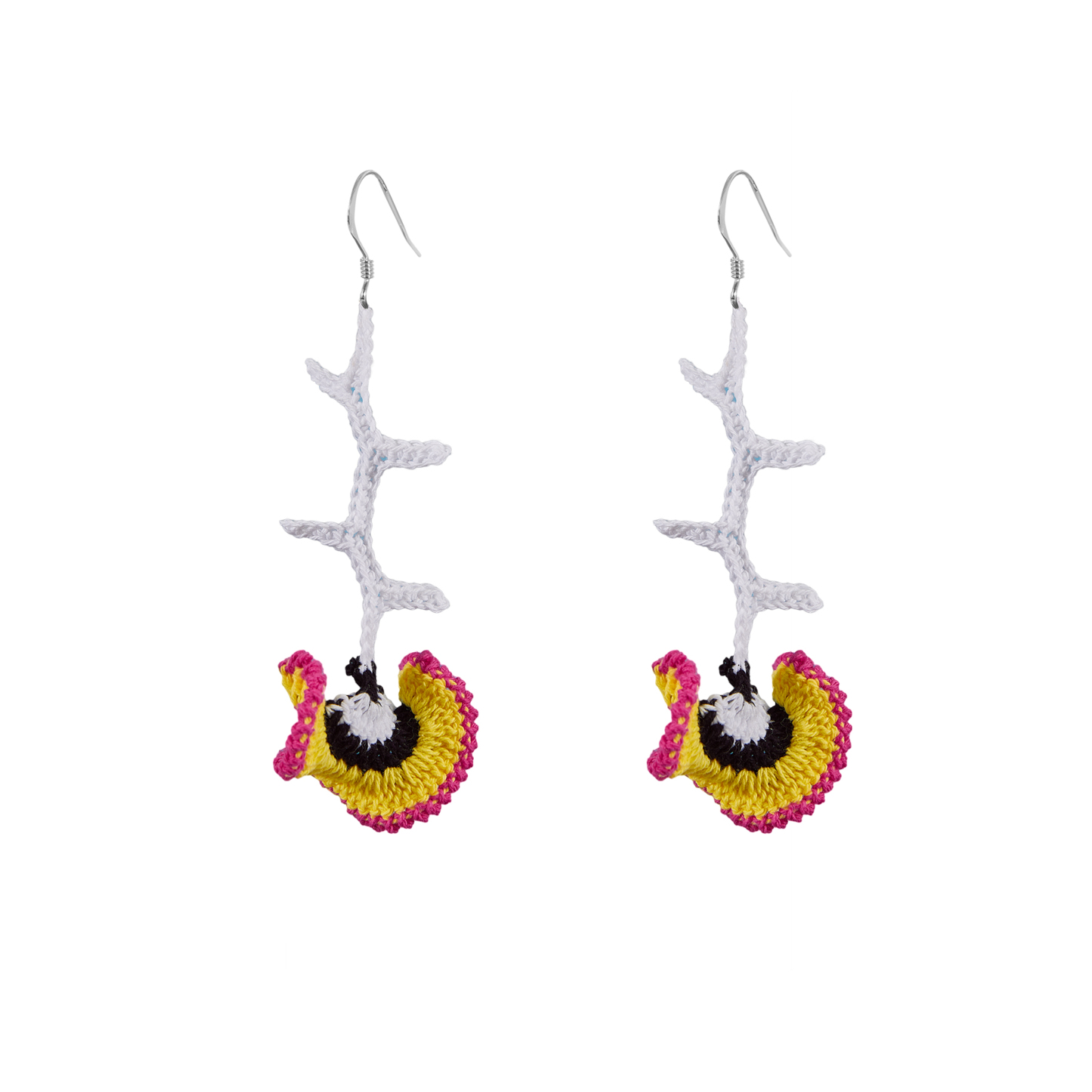 Aplysia Coral Earrings-feeky