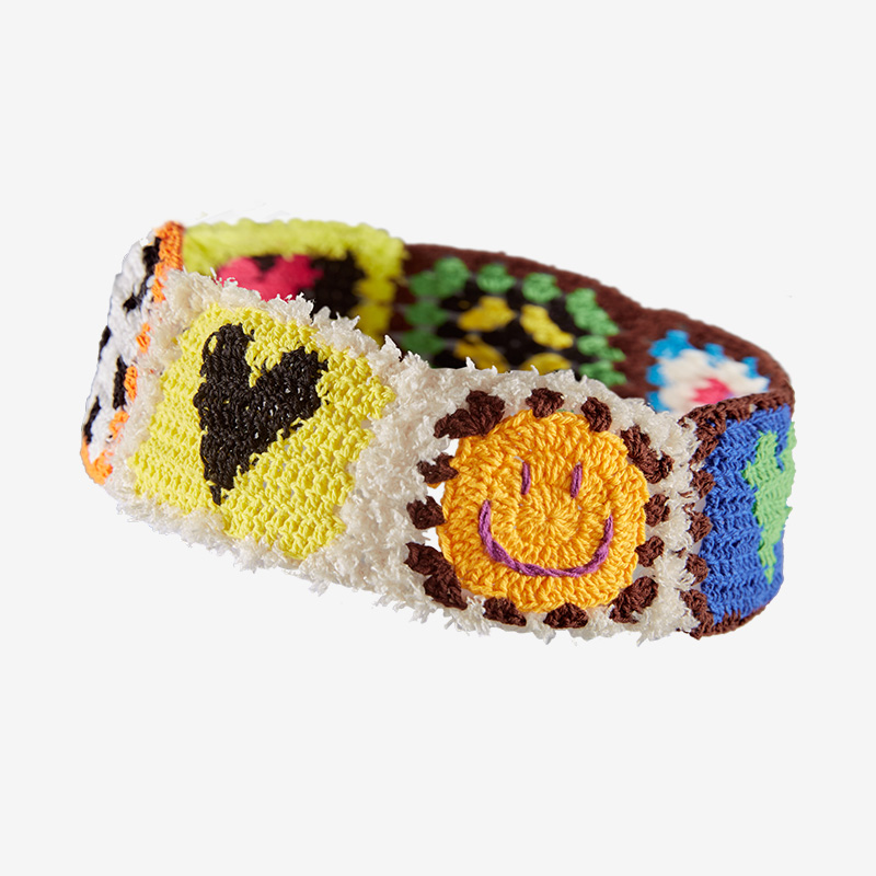 handmade jewelry  unique accessories Love smiling face  headband-feeky