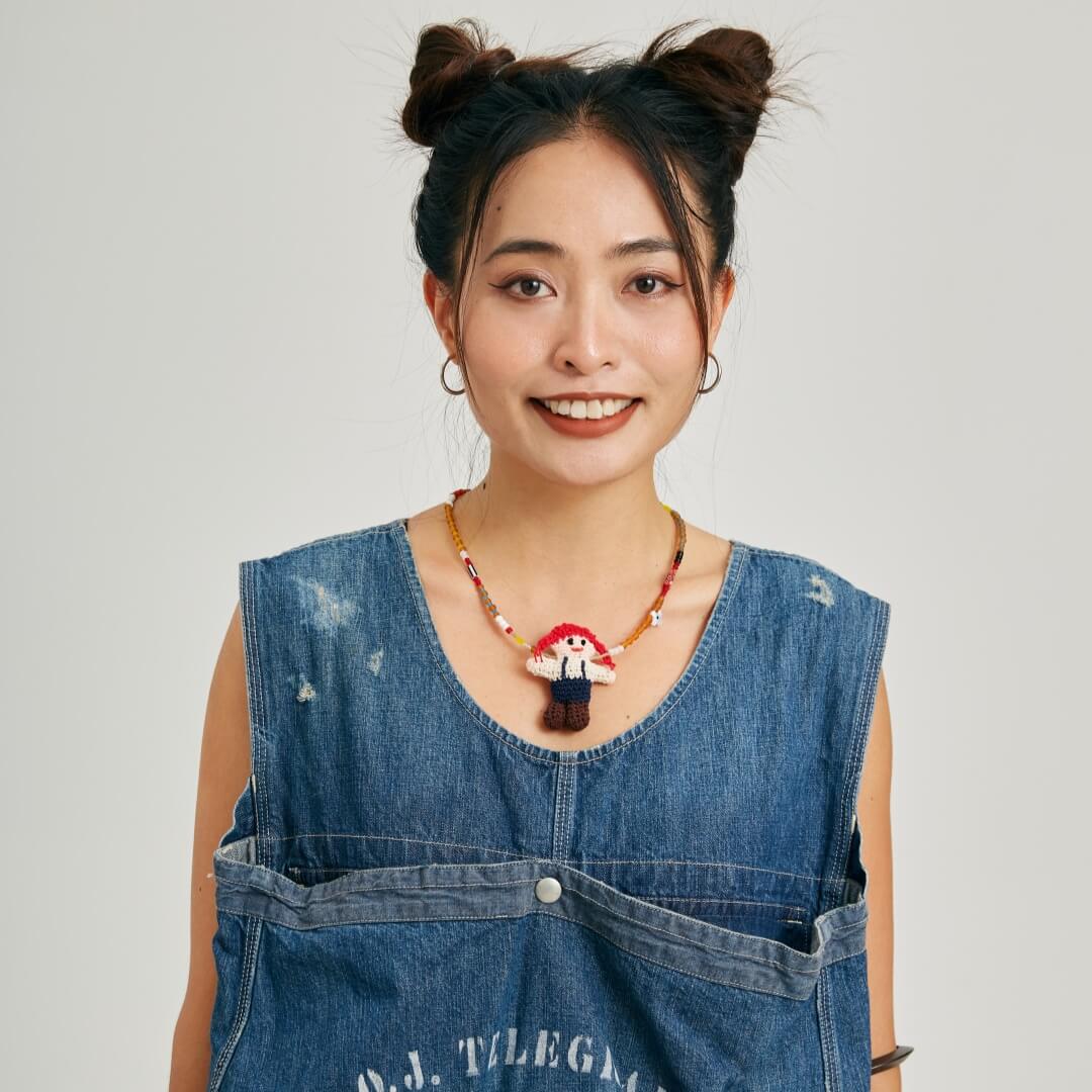 handmade jewelry  unique accessories Cute Girls Necklace-feeky