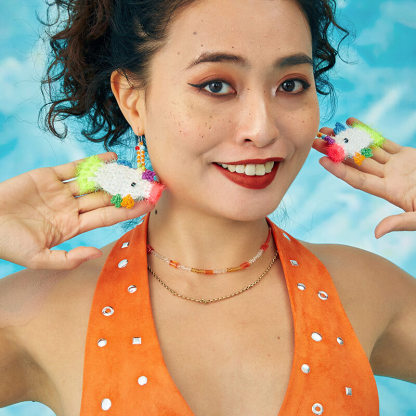 Kissing Fish Earrings