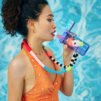 Colorful Crocheted Multifunctional Mobile Phone Chain