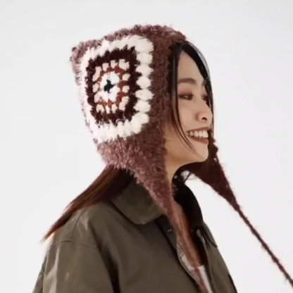 Vintage grid hat