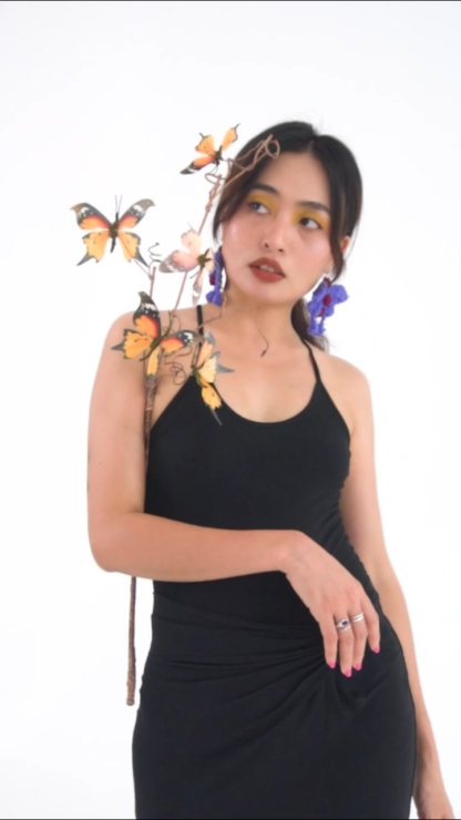 Vintage Butterfly Earrings