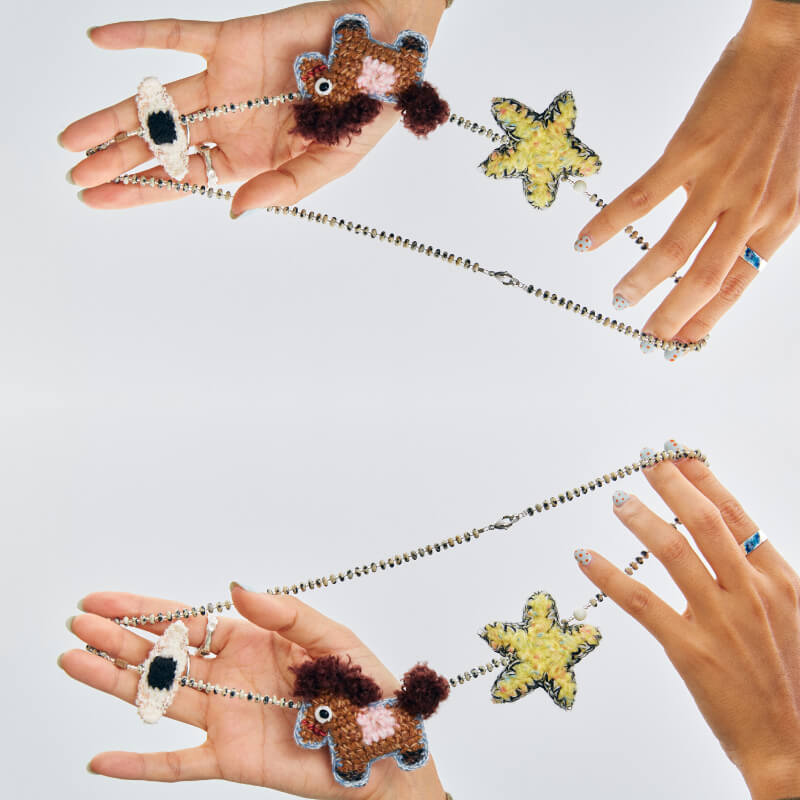 Little Pony Yellow Star Necklace