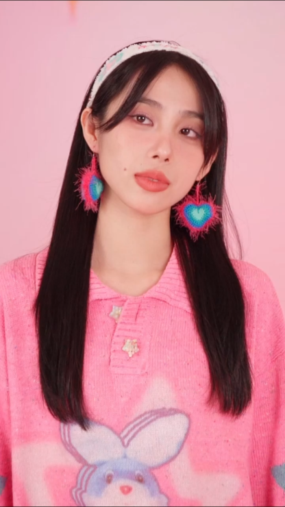 Gradient earrings
