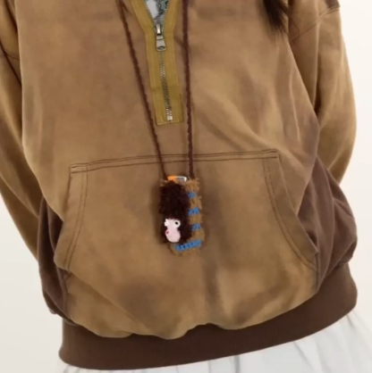 Dog lipstick bag