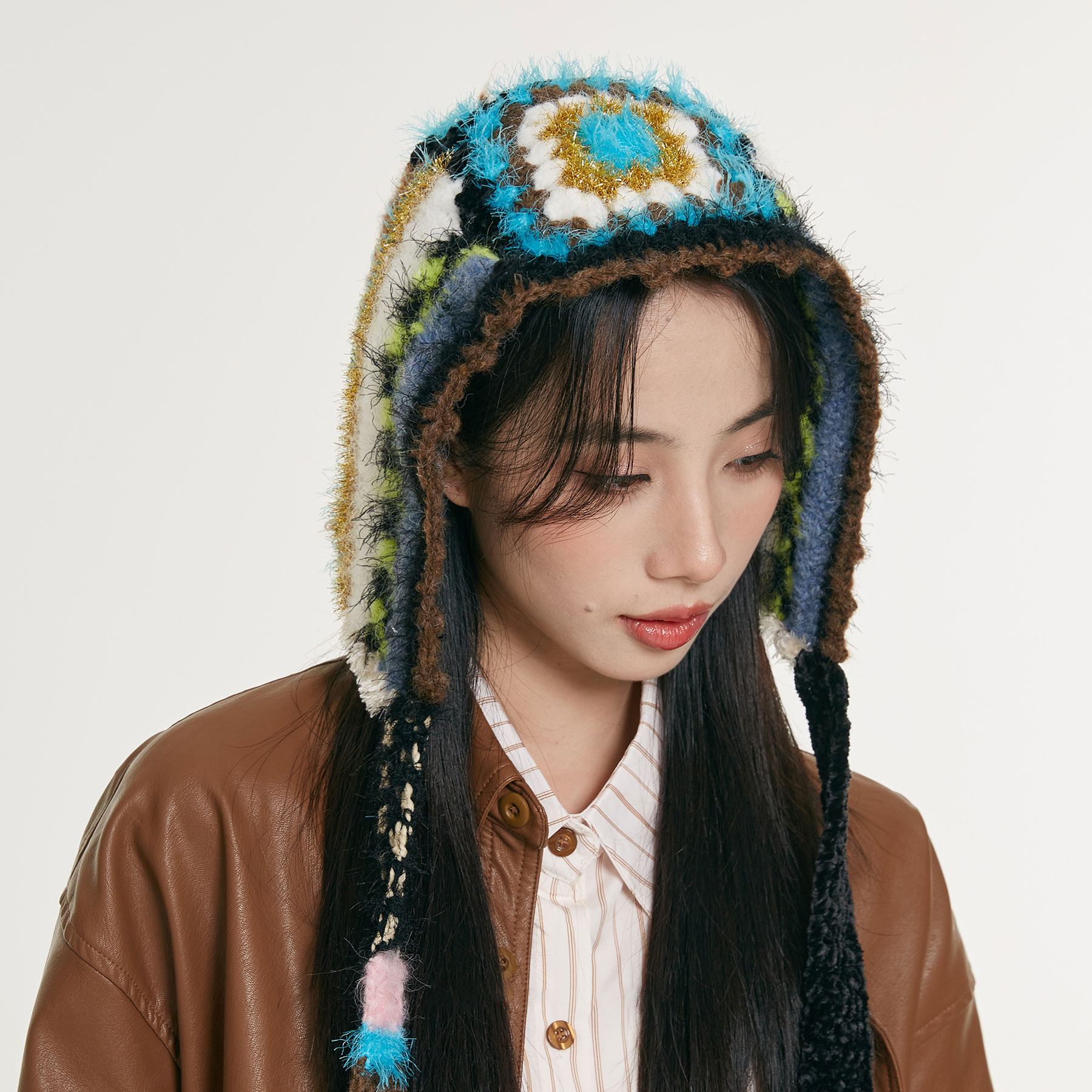 handmade jewelry  unique accessories Ear protection hat-feeky