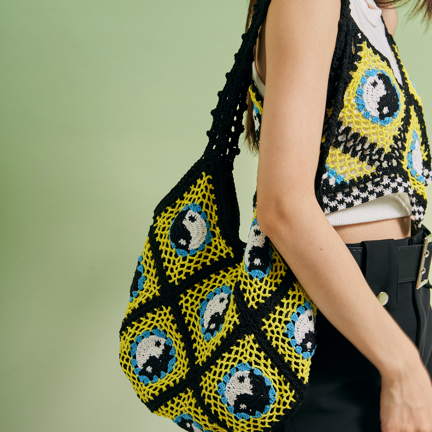 handmade jewelry  unique accessories Tai chi bag-feeky