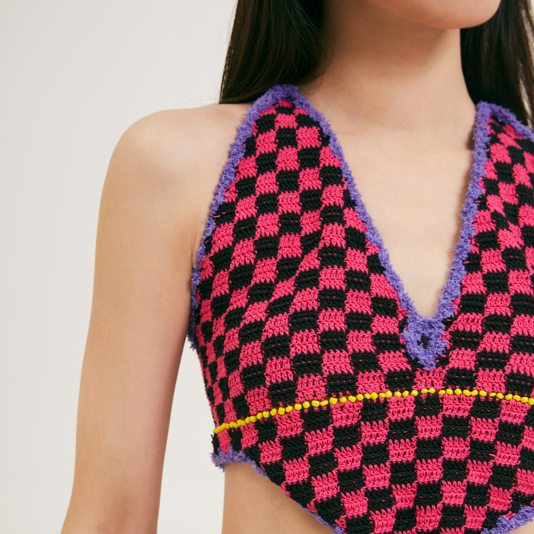 Checkerboard camisole-feeky
