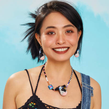 Cow earrings