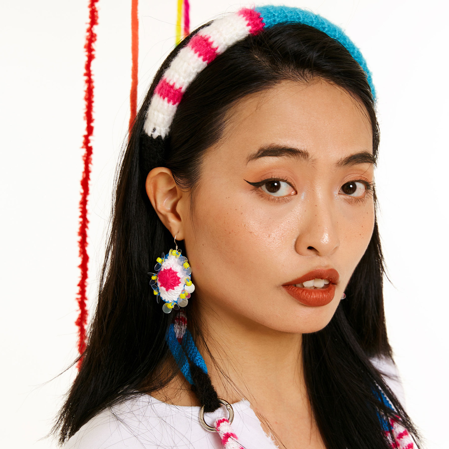 Color block headband-feeky
