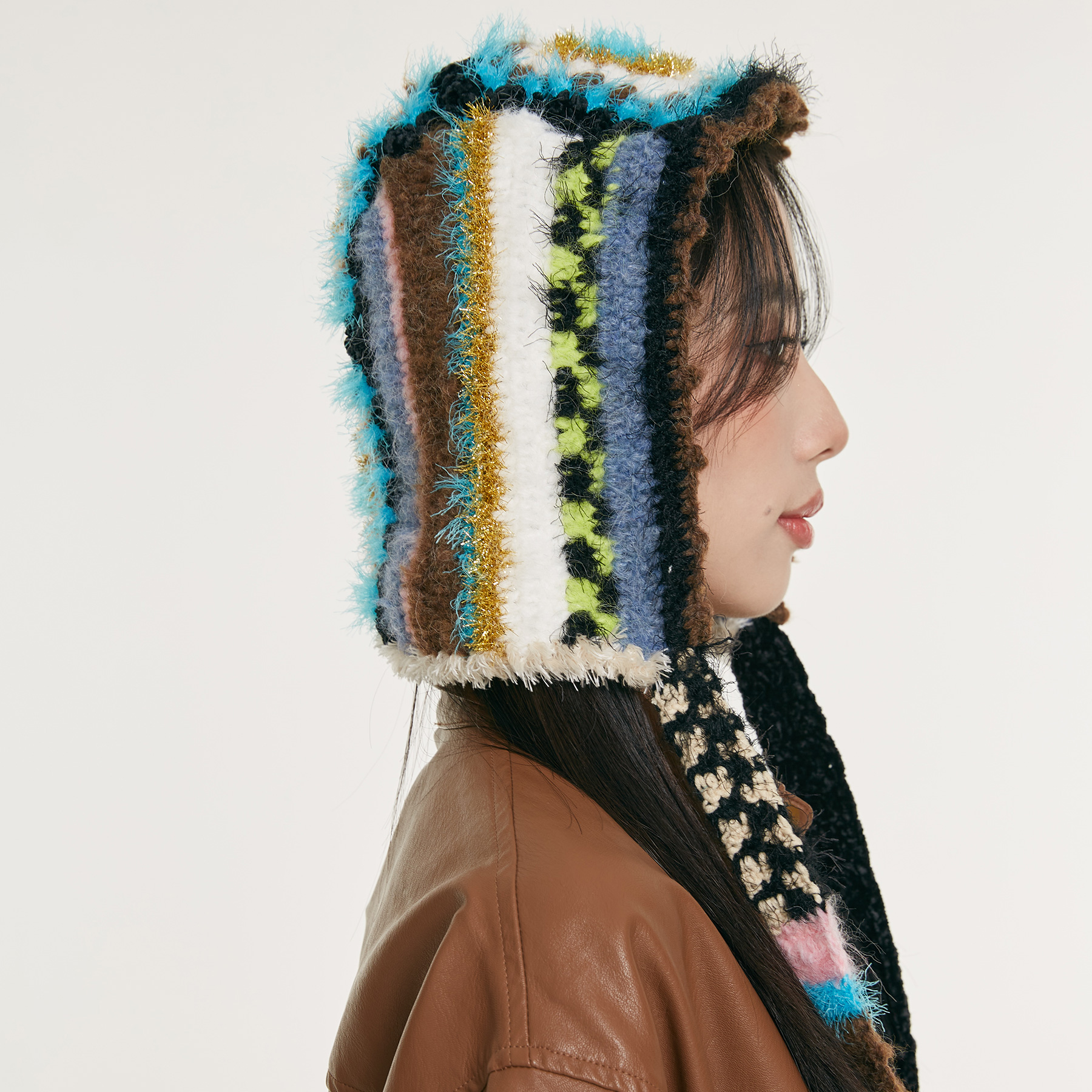 handmade jewelry  unique accessories Ear protection hat-feeky