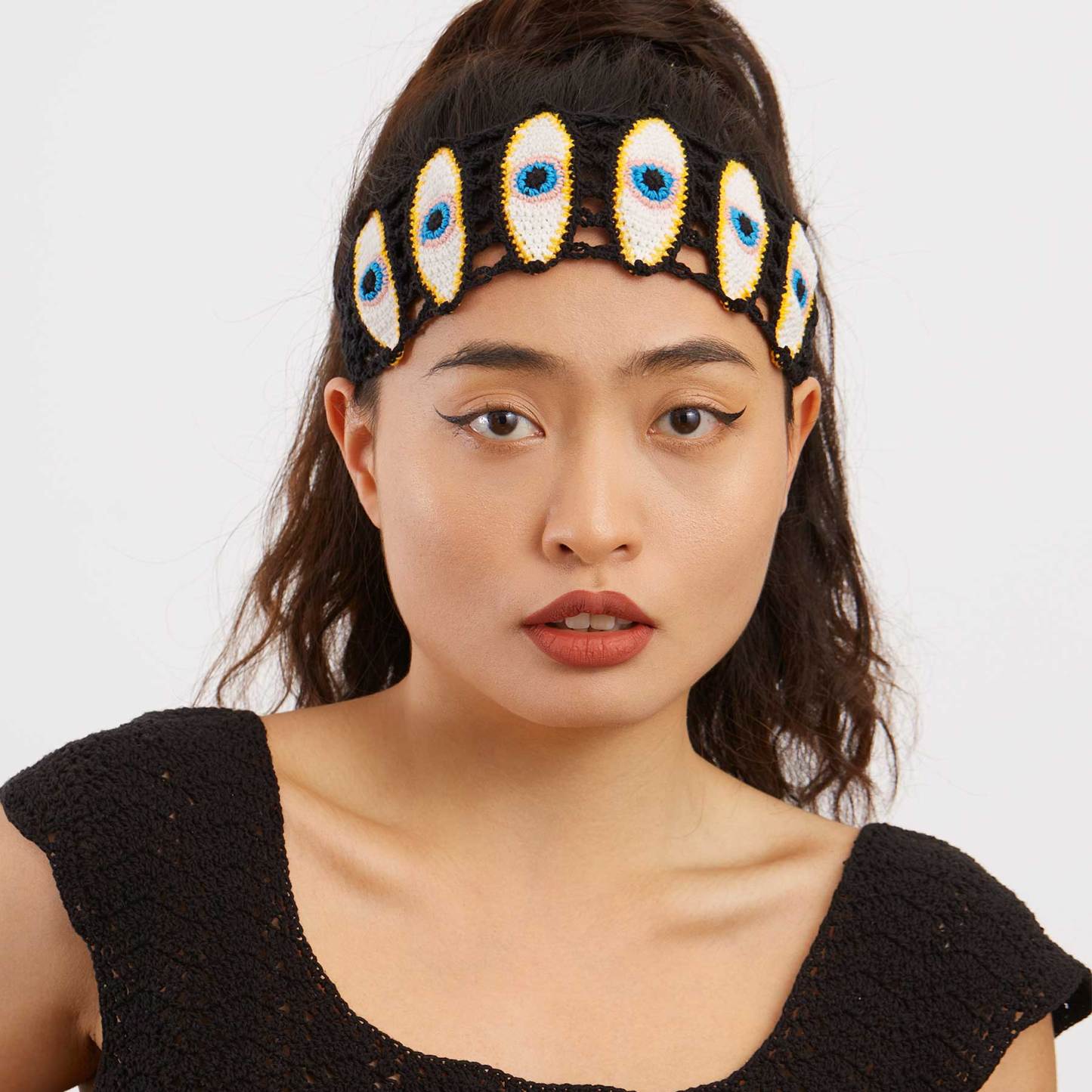 Lots of eye headbands-feeky