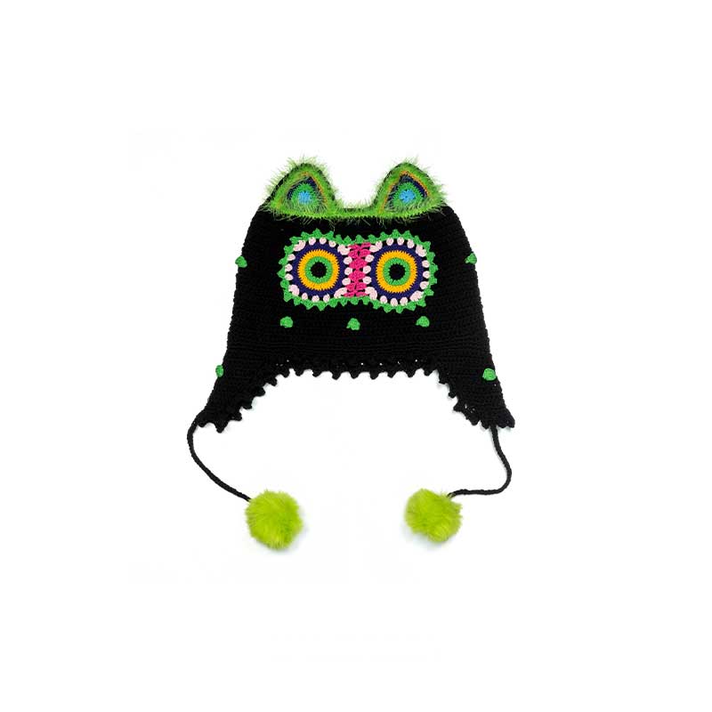 handmade jewelry  unique accessories Tiger head hat-feeky