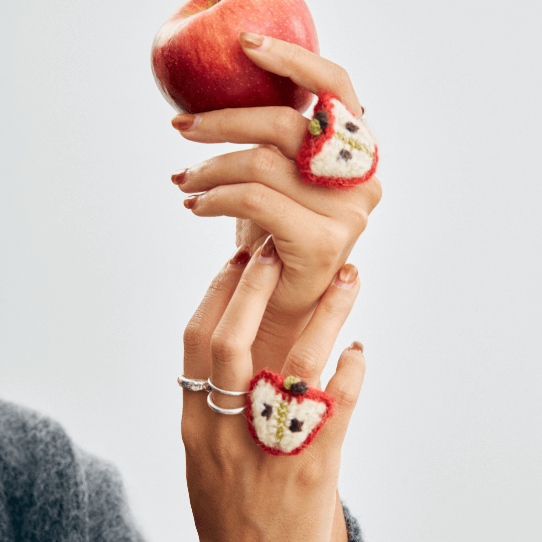 Micro-Crochet | Apple Ring