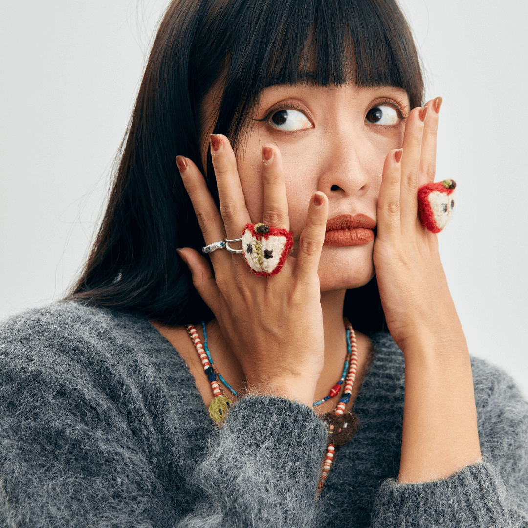 Micro-Crochet | Apple Ring