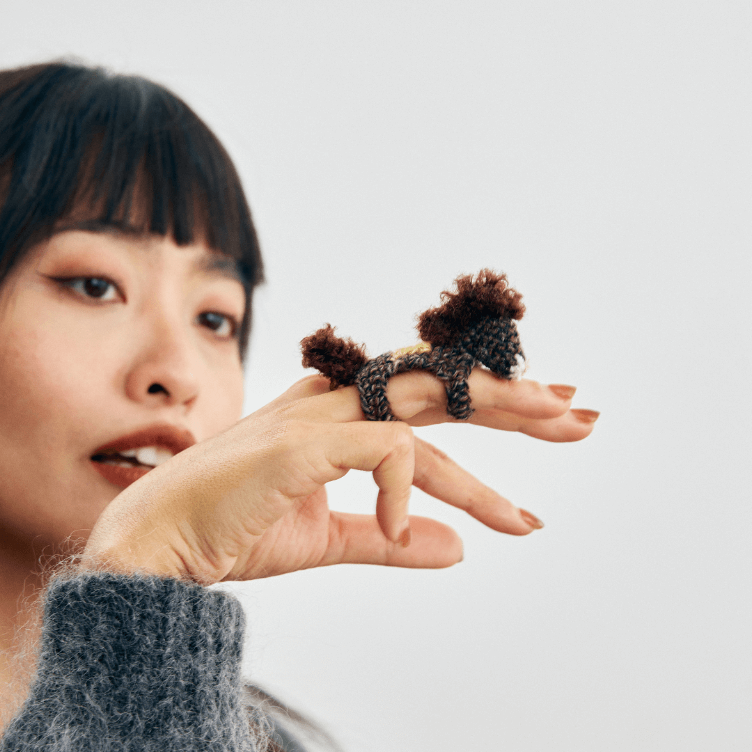 Micro-Crochet | Coco Pony Ring
