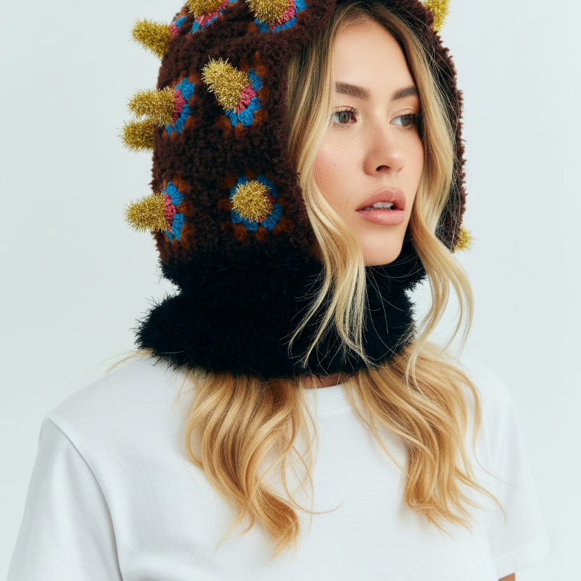Hand-Crocheted | Fortune Bomb Hat- Artisan Hand-Crocheted-hand crochet,Fashion items,handmade-feeky-Unique Sustainable Fashion