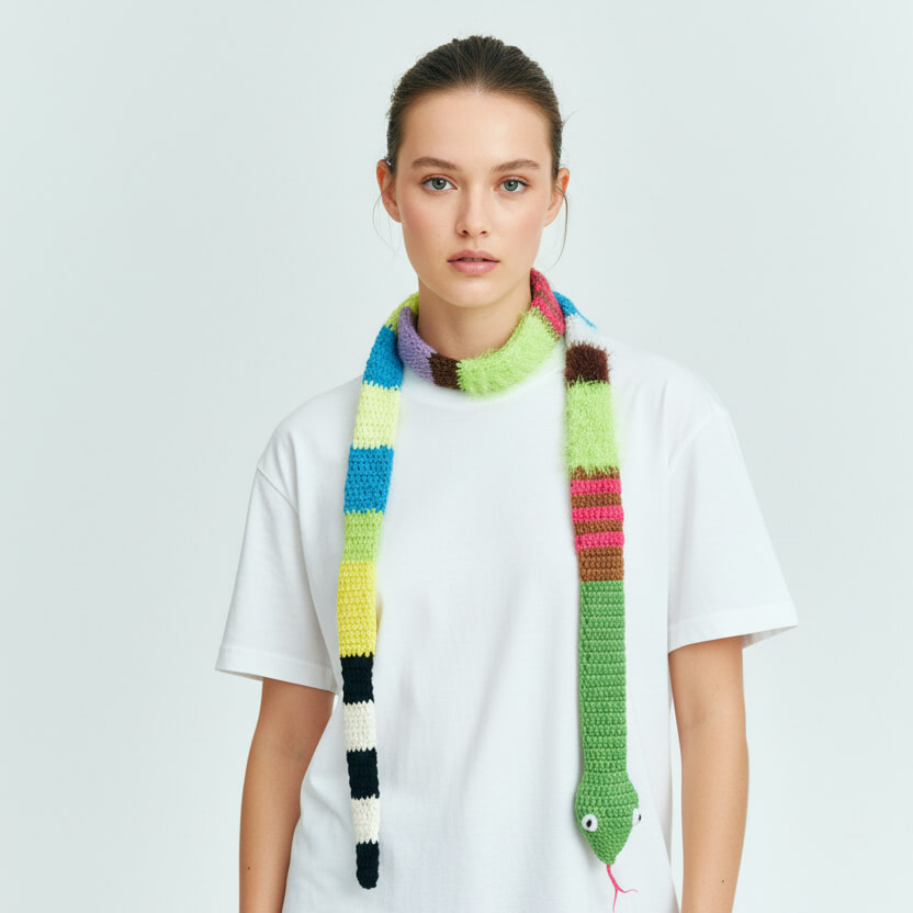 Snake scarf